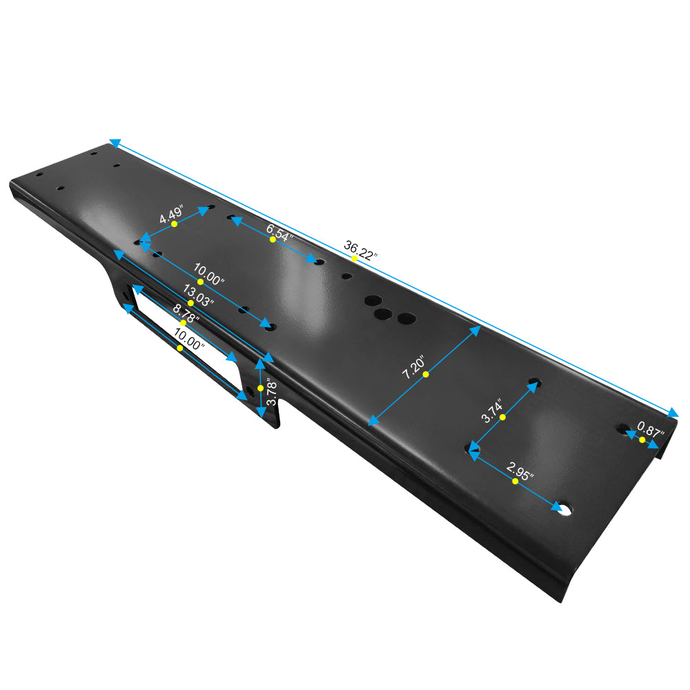 RUGCEL WINCH Cradle Winch Mounting Plate, Winch Mount Recovery Winches (36")