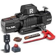 RUGCEL TANK WINCH  12000LB Black Rope