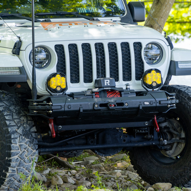 RUGCEL TANK WINCH  13500LB Dual Color Rope