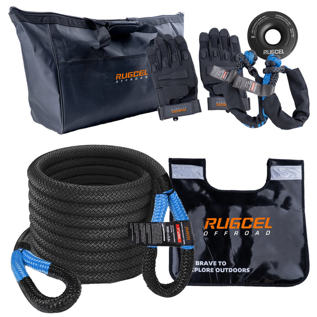 RUGCEL Kinetic Recovery Rope kit (30,360 lbs)