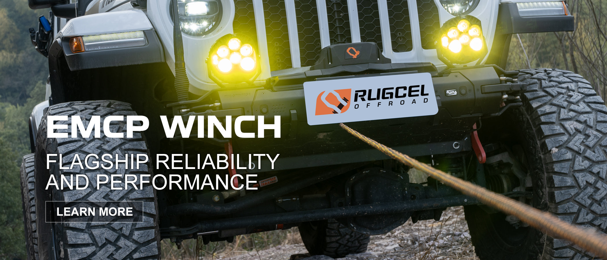 Rugcel electric winch for jeep, trailer, and off road
