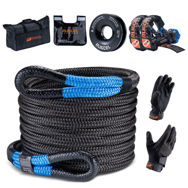 RUGCEL Kinetic Recovery Rope kit (30,360 lbs)
