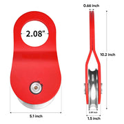 RUGCEL 10T Snatch Block, 22000lb Capacity