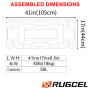 RUGCEL Overland Cargo Case 58L