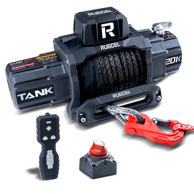 RUGCEL TANK WINCH  20000LB DC 12V/24V