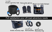 RUGCEL Kinetic Recovery Rope kit (30,360 lbs)