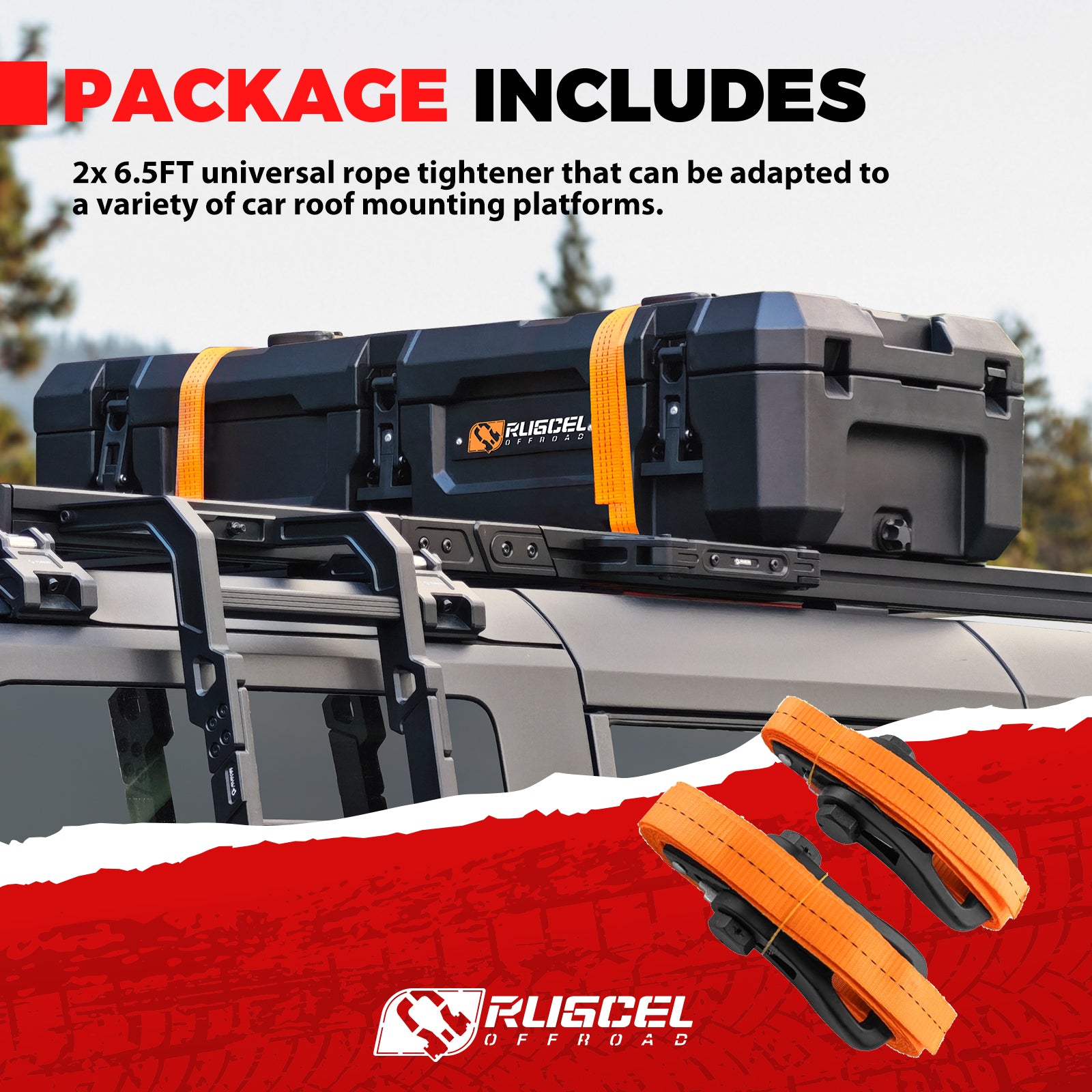 RUGCEL Overland Cargo Case 98L